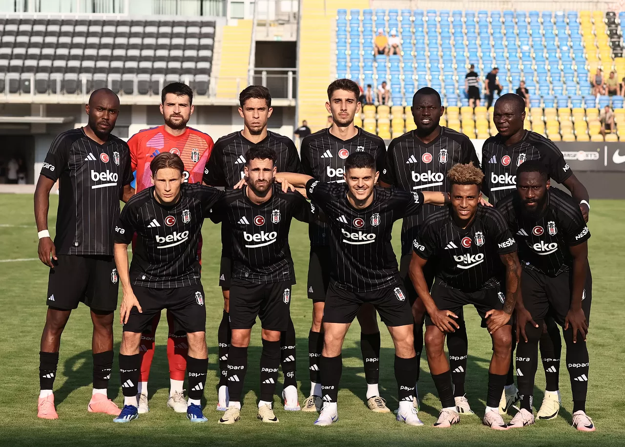 Beşiktaş, Slovenya'da Shakhtar Donetsk'e karşı 1-0 yenildi