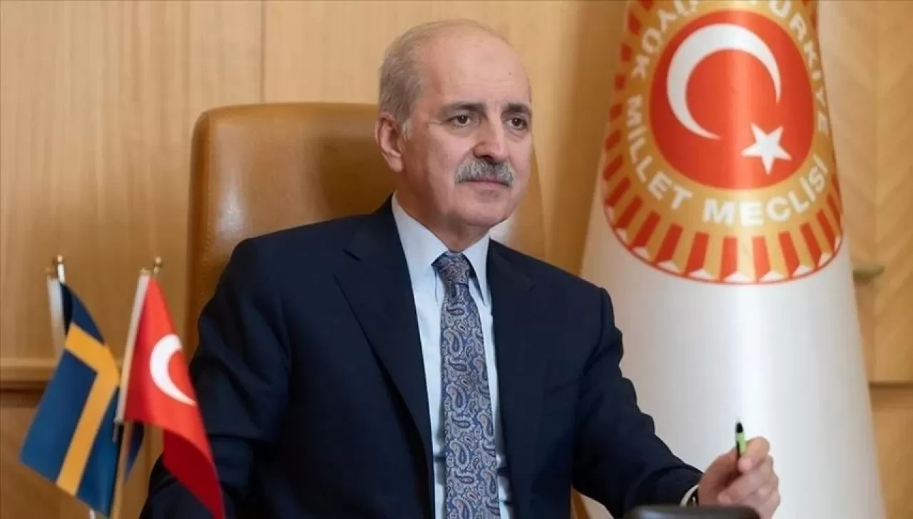 TBMM Başkanı Kurtulmuş'tan anlamlı mesaj : "Barış ve adalet temelinde mücadelemizi aksatmadan sürdüreceğiz"