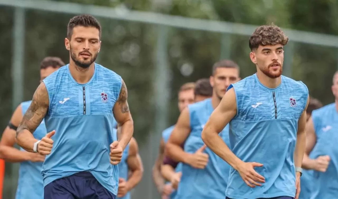 Trabzonspor’da St. Gallen maçı hazırlıkları sürüyor