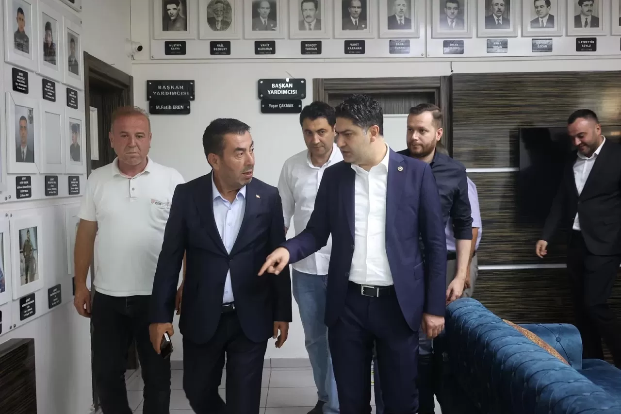 MHP'li İsmail Özdemir sel felaketi yaşayan Bünyan'da incelemelerde bulundu