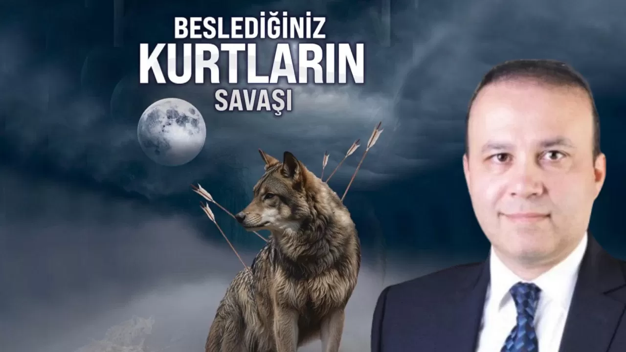 Yıldıray Çiçek’in yeni kitabı “Beslediğiniz Kurtların Savaşı” geliyor