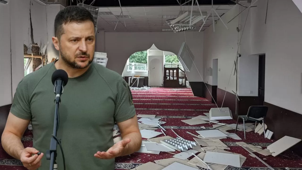 Zelenskiy: Rusya ibadethanelerimizi yok etmeye çalışıyor