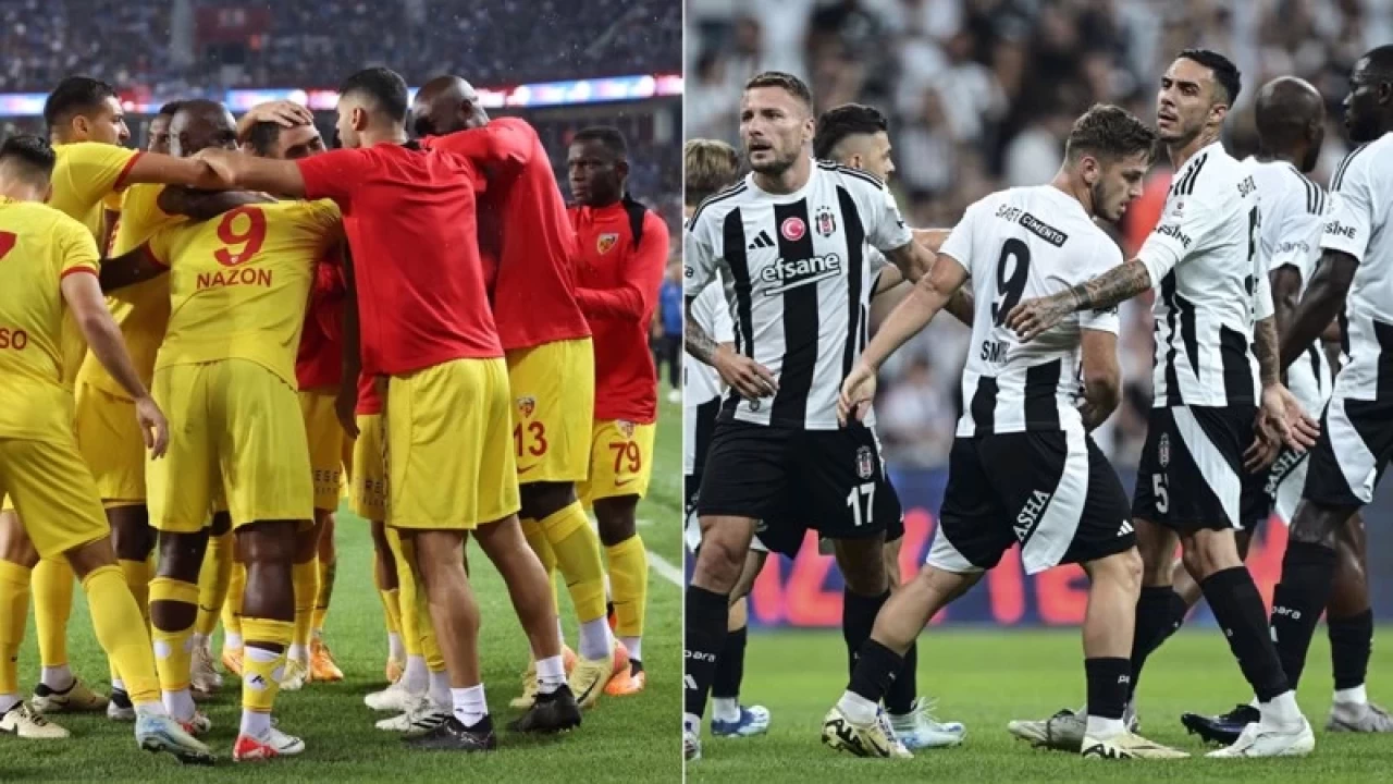 Beşiktaş, Avrupa sonrası Kayserispor karşısında: İlk 11'ler belli oldu