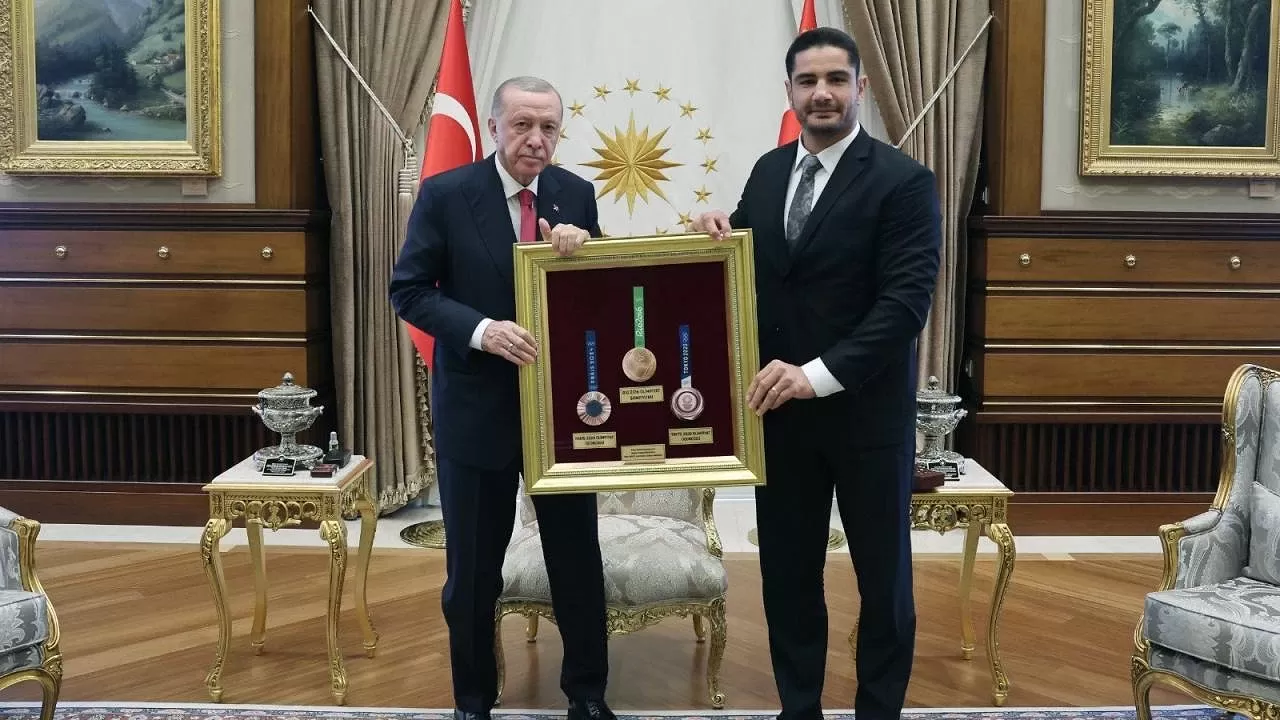 Cumhurbaşkanı Erdoğan, Taha Akgül'ü kabul etti