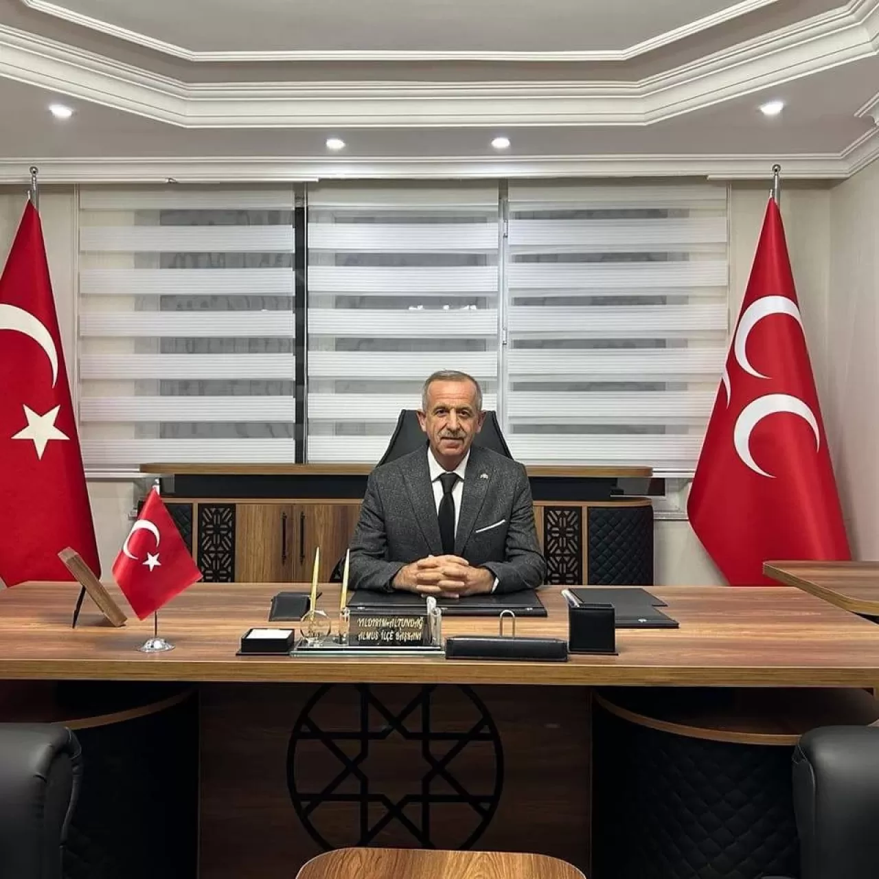 MHP Almus İlçe Başkanı Yıldırım Altundağ yaşamını yitirdi