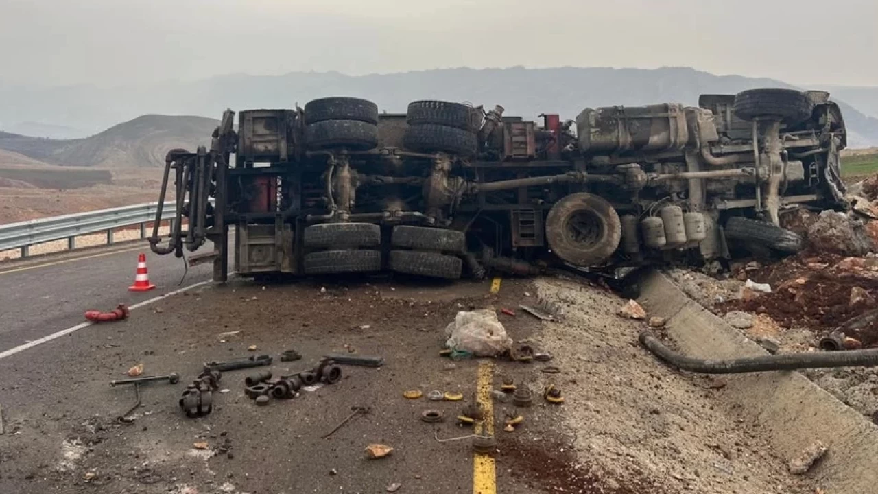 Şırnak'ta sondaj aracı devrildi: 1 kişi öldü, 1 kişi yaralandı