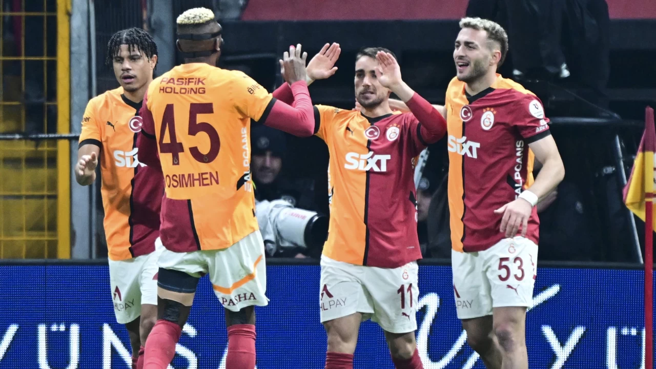 Galatasaray Yunus Akgün ve Osimhen'in golleriyle Göztepe karşısında kazandı | Süper Lig'de Galatasaray Göztepe maç özeti