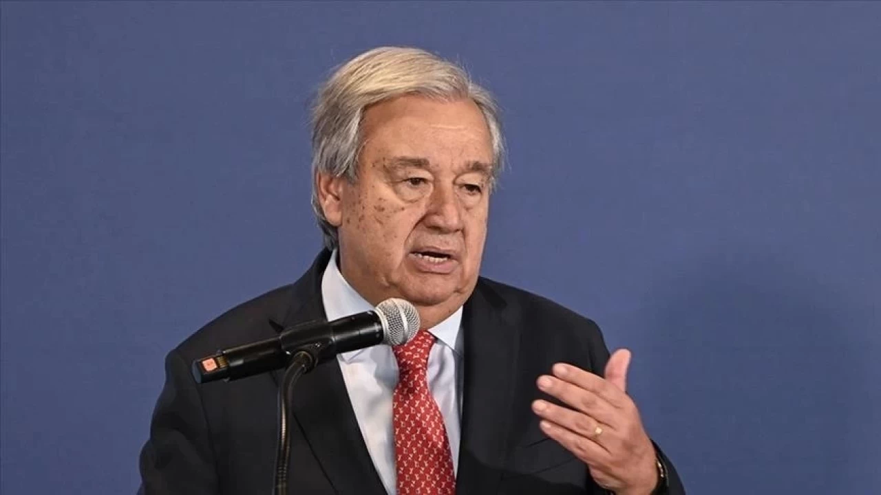 BM Genel Sekreteri Guterres, Gazze'deki çocukların hızlı ve güvenli tahliye edilmesi için çağrı yaptı