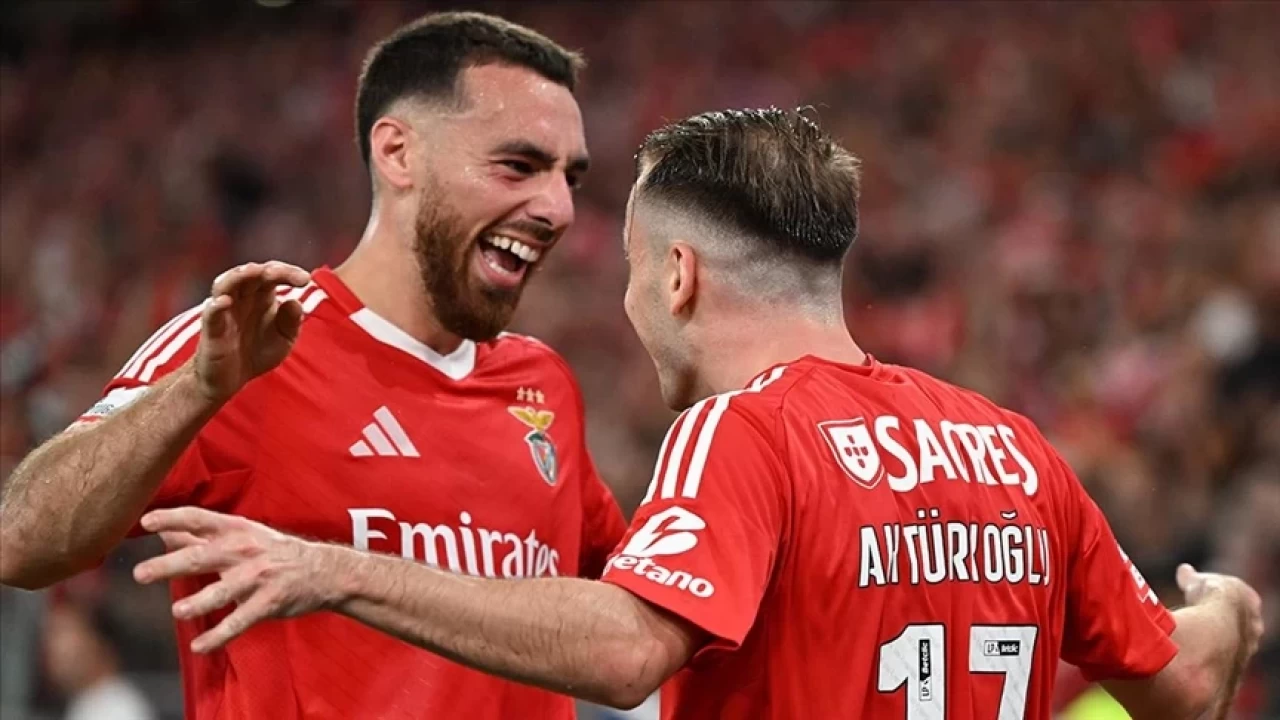 Orkun Kökçü ve Kerem Aktürkoğlu işbirliğiyle Benfica farka koştu!