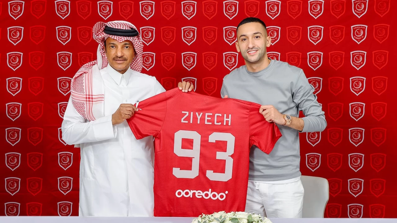 Galatasaray'dan ayrılan Hakim Ziyech, Al-Duhail'e transfer oldu!