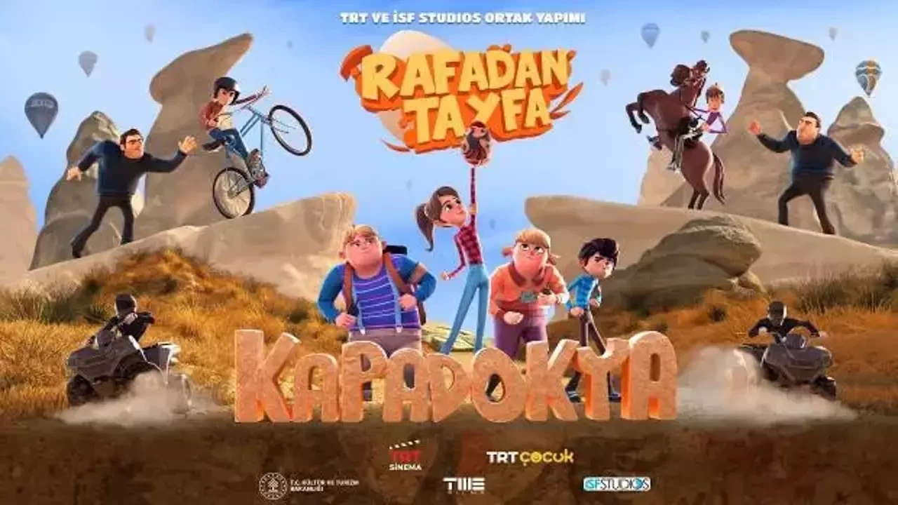 TRT ortak yapımı "Rafadan Tayfa: Kapadokya" filmi 1 milyon izleyiciyi aştı