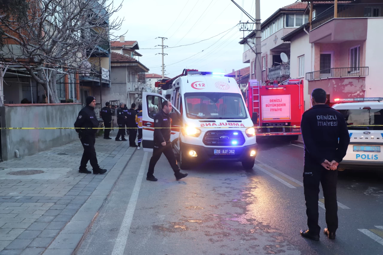 Denizli'de yangın faciası: Anne hayatını kaybetti, 3 çocuk yaralı!