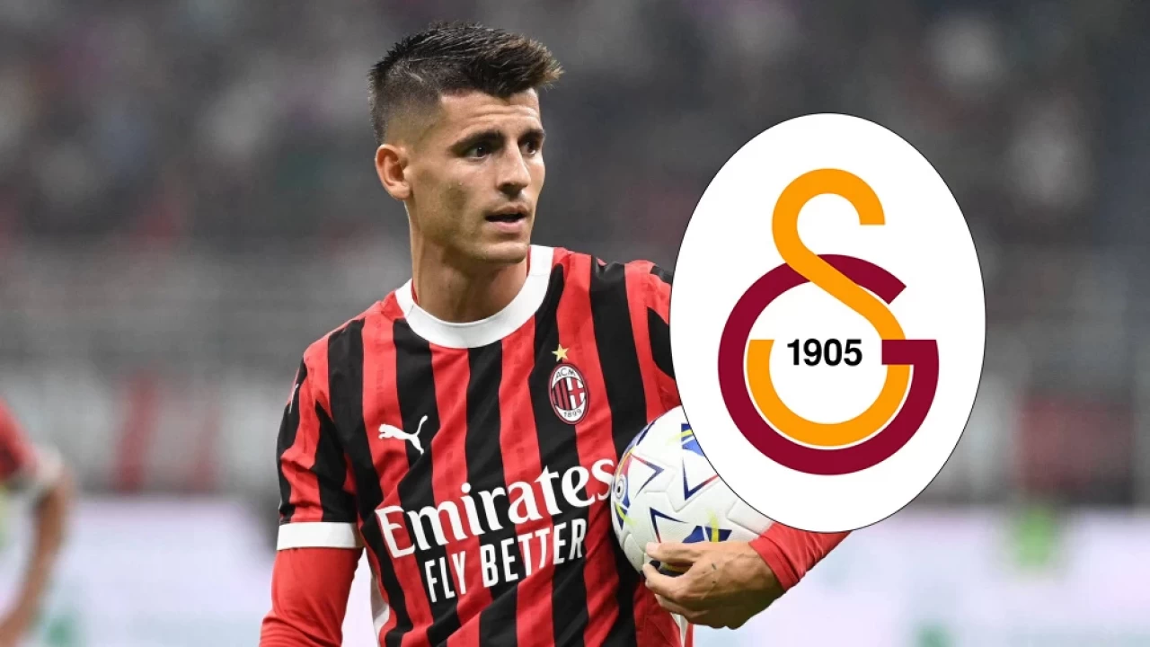 Gündemi sarsan transfer iddiası: Galatasaray, Alvaro Morata için AC Milan ile anlaşmaya vardı