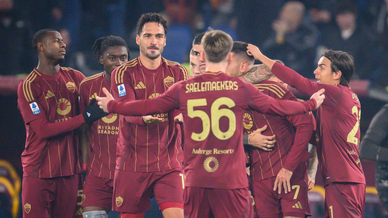 İtalya Serie A'da derbi mücadelesinde Roma evinde Lazio karşısında kazandı | Maç Sonucu Roma 2 Lazio 0