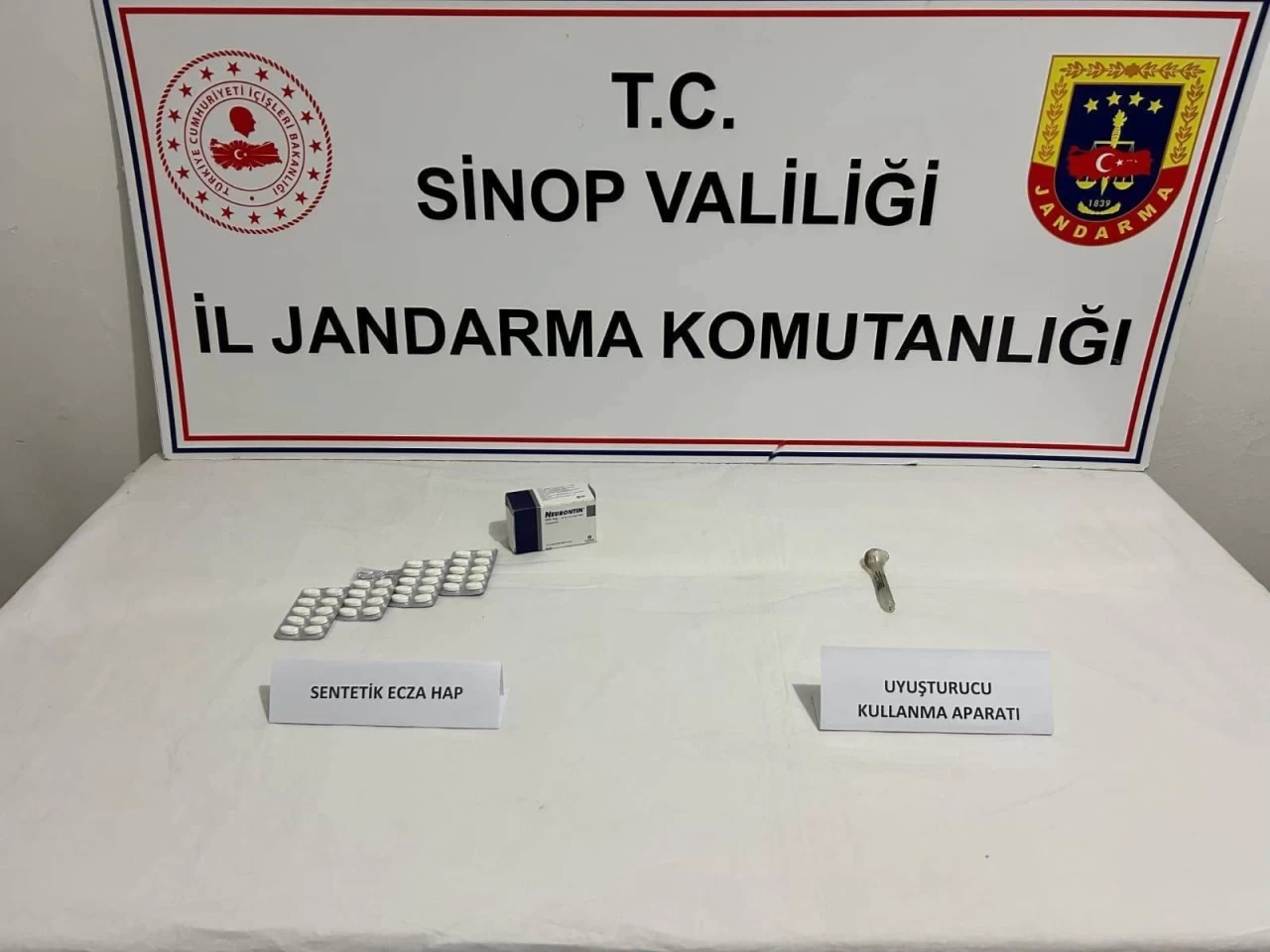 Sinop'ta jandarma ekiplerinden uyuşturucu operasyonu: 3 gözaltı