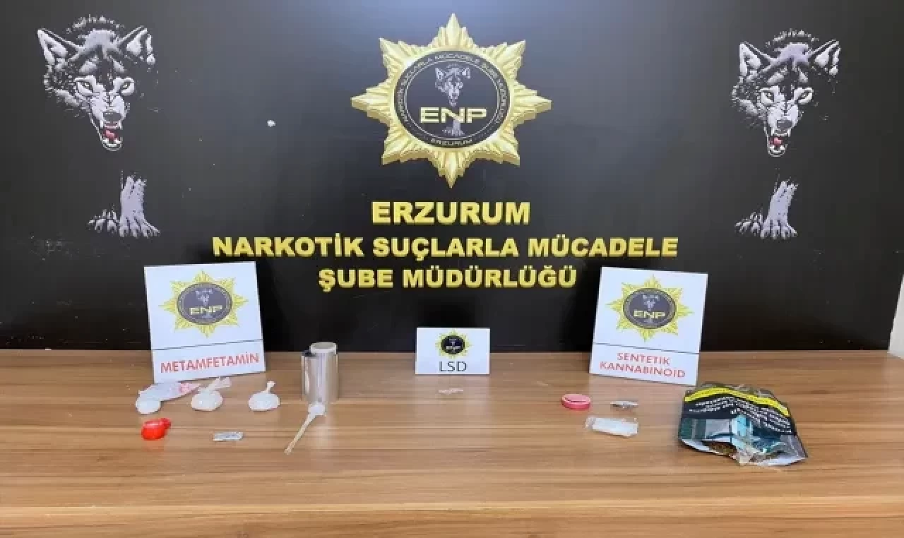 Erzurum Köprüköy'de uyuşturucu operasyonu: 2 şüpheli yakalandı