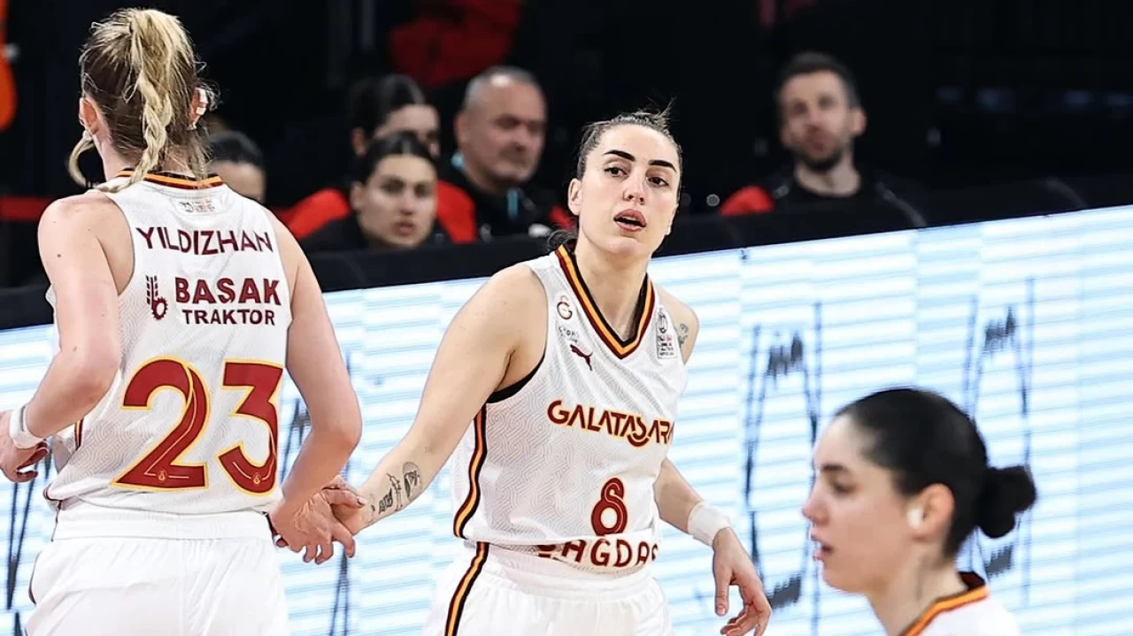 Kadınlar Basketbol Ligi'nde Galatasaray Kadın Basketbol Takımından rekor fark: Galatasaray 100 Bodrum Basketbol 27