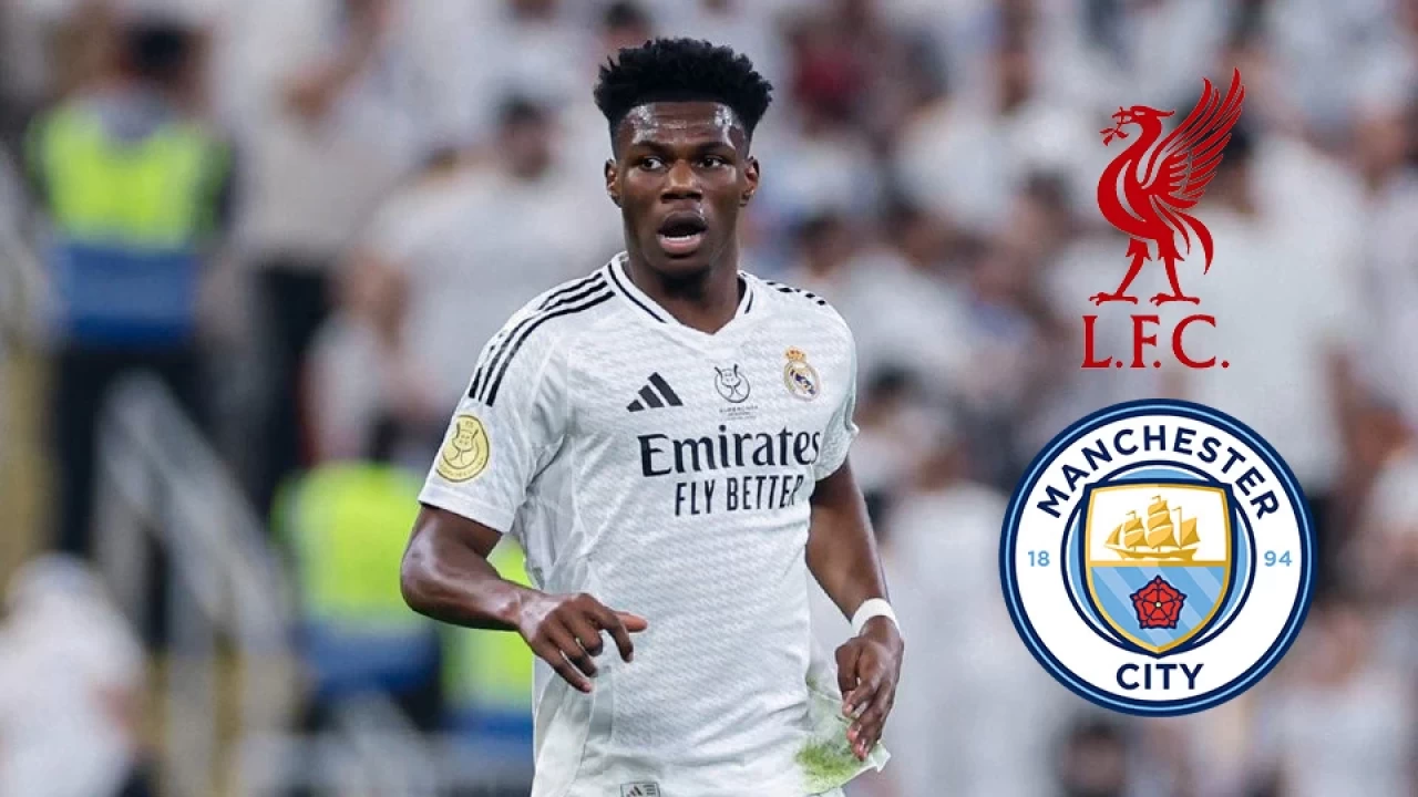 Premier Lig’in devleri Manchester City ve Liverpool, Real Madrid’in Fransız orta saha oyuncusu Aurelien Tchouameni için yarışta