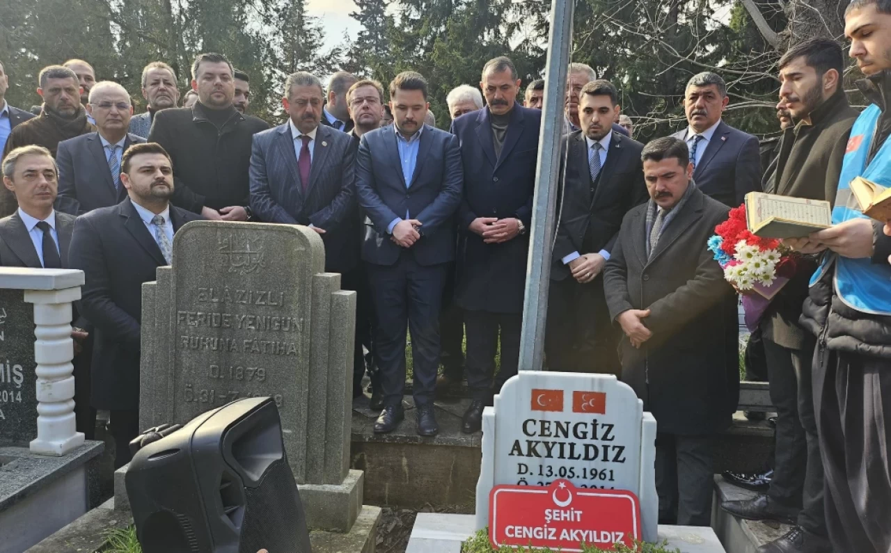 Cengiz Akyıldız ve İbrahim Küçük şehadetlerinin yıl dönümünde dualarla anıldı