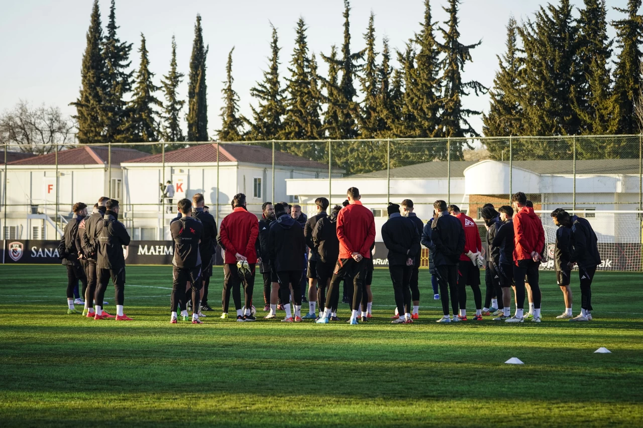 Gaziantep FK, Galatasaray karşılaşması için çalışmalarına devam ediyor