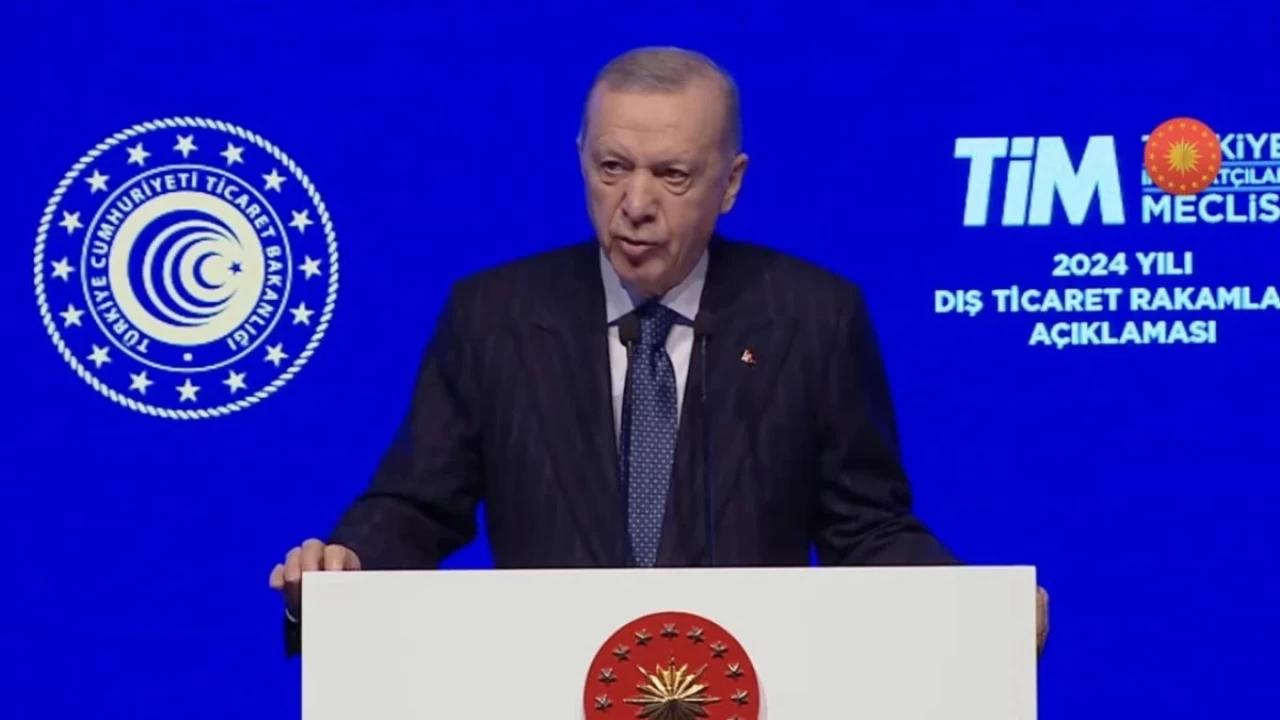 Cumhurbaşkanı Erdoğan: 2024 ihracatında Cumhuriyet tarihinin rekoruna imza attık!