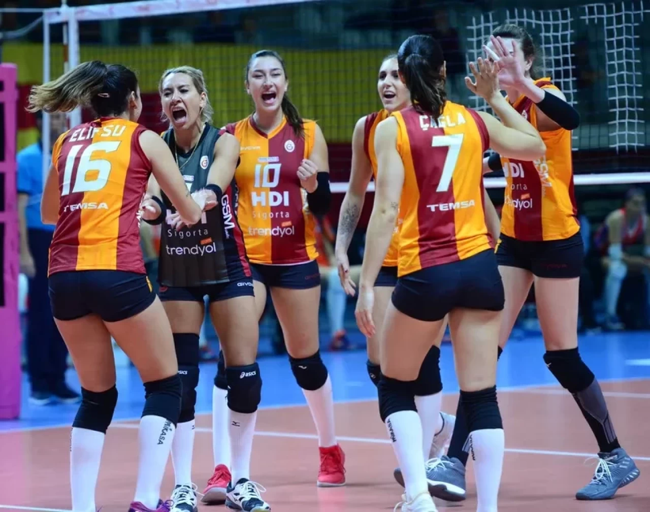 Sultanlar Ligi'nde Galatasaray Daikin, Aras Kargo'yu 3-1 yendi