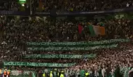 Celtic taraftarlarından Filistin'e destek!