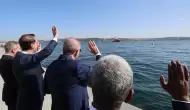 Cumhurbaşkanı Erdoğan Oruç Reis'i uğurladı