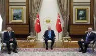 Cumhurbaşkanı Erdoğan, TBMM Başkanı Kurtulmuş'u kabul etti