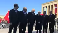 MHP Lideri Bahçeli, Anıtkabir'i ziyaret etti