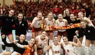 Galatasaray kaıdn voleybol takımı Cev Challenge Kupası’nda avantajı kaptı