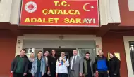 Çatalca’da Adalet Sarayı’nda anlamlı buluşma