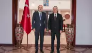 TBMM Başkanı Kurtulmuş, Türkiye’nin Brasilia Büyükelçisi Akça ile görüştü