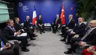 Cumhurbaşkanı Erdoğan, Fransa Cumhurbaşkanı Macron ile görüştü