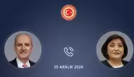 Kurtulmuş'tan, uçak kazasında ölenler için Azerbaycanlı mevkidaşı Gafarova'ya başsağlığı telefonu