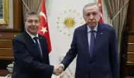 Cumhurbaşkanı Erdoğan, KKTC Başbakanı Üstel ile görüştü