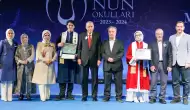 Cumhurbaşkanı Erdoğan, torununun mezuniyet törenine katıldı! Diplomasını dedesi verdi