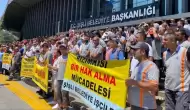 Şişli Belediyesi işçileri eylem başlattı