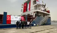 AFAD liderliğindeki yardım gemisi Sudan'a ulaştı