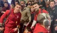 Galatasaray, Hatayspor maçı için Mersin'e indi