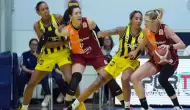 Kadınlar basketbolda derbi heyecanı