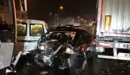 Samsun’da 8 aracın karıştığı zincirleme trafik kazası meydana geldi