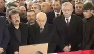 MHP Lideri Devlet Bahçeli, Ferdi Tayfur'un cenaze törenine katıldı