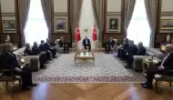 Cumhurbaşkanı Erdoğan'dan Külliye'de önemli görüşme