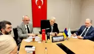 Kırım Tatar Milli Lideri Kırımoğlu, Cumhurbaşkanı Başdanışmanı Topçu'yu ziyaret etti