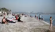 Antalya'da ocak ayında denize girdiler