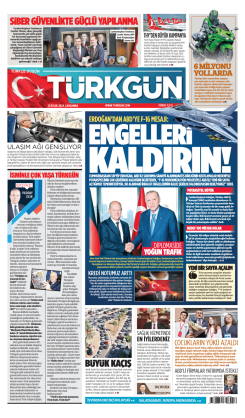 Türkgün Gazetesi 25 Eylül 2024