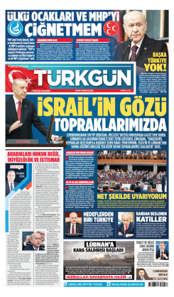 Türkgün Gazetesi 2 Ekim 2024