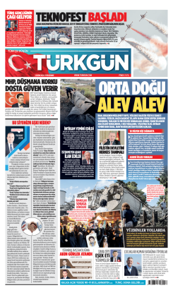 Türkgün Gazetesi 3 Ekim 2024