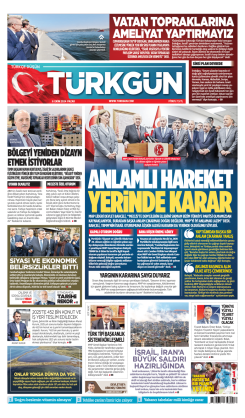 Türkgün Gazetesi 6 Ekim 2024